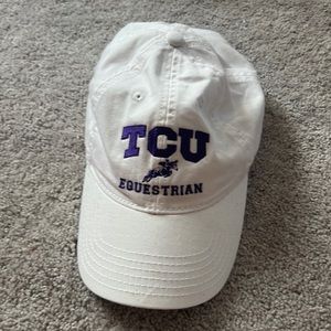 TCU equestrian hat